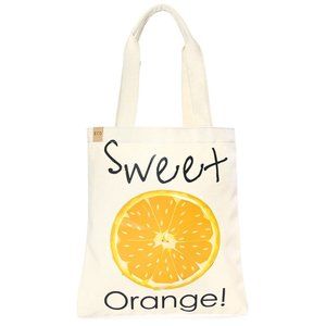 LOF Sweet Orange! Orange Print Eco Tote Bag